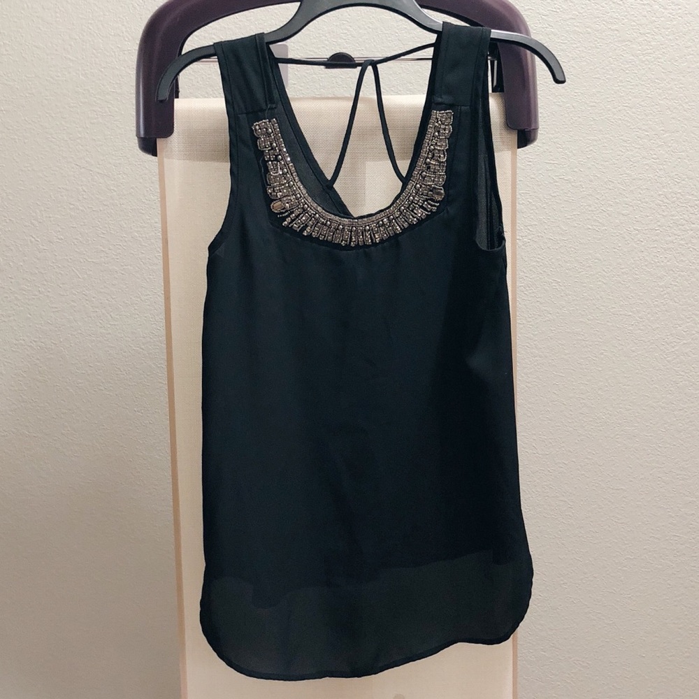 jeweled tank top